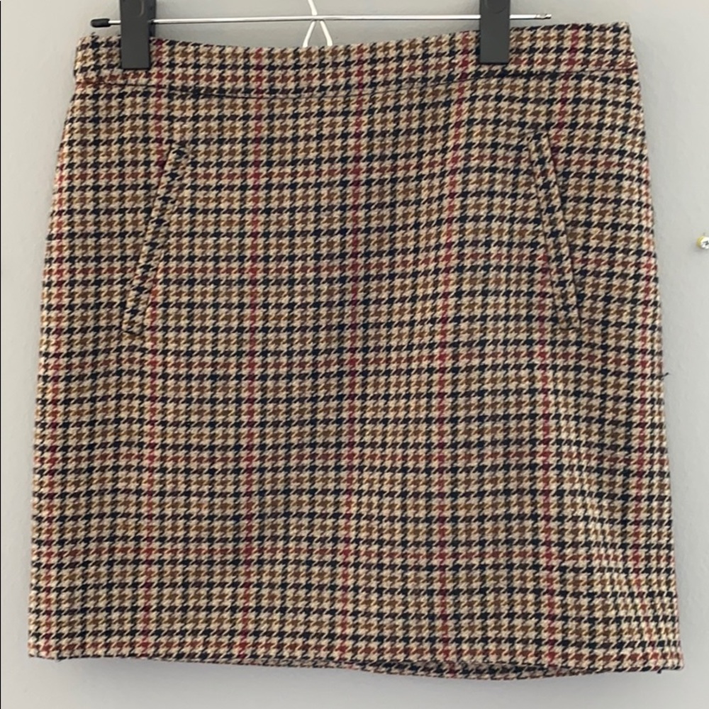J. Crew Factory Wool Mini Skirt Size 4